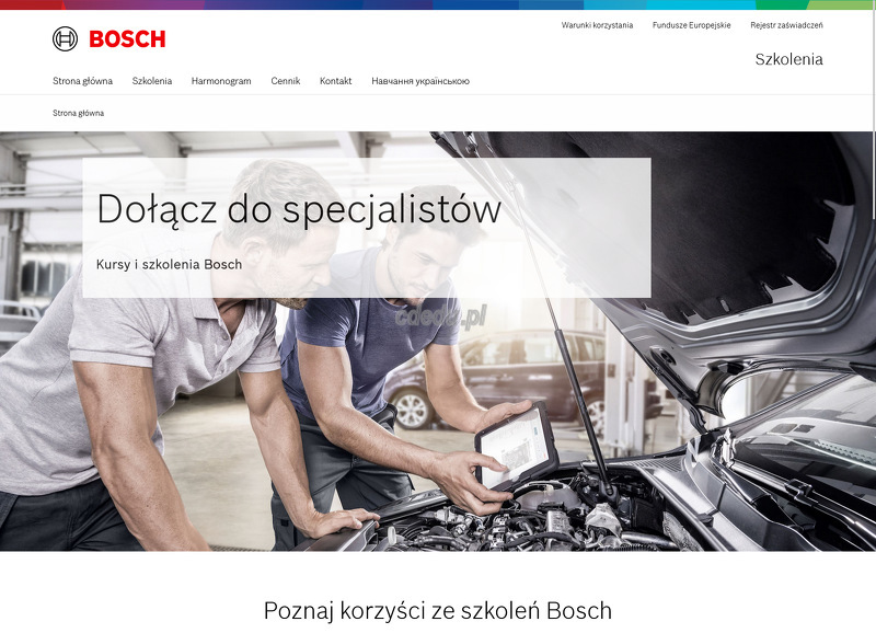 Centrum Szkoleniowe Techniki Motoryzacyjnej Bosch